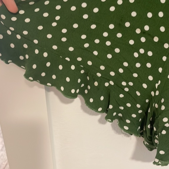 Polka Dot Ruffle Romper - Picture 4 of 5